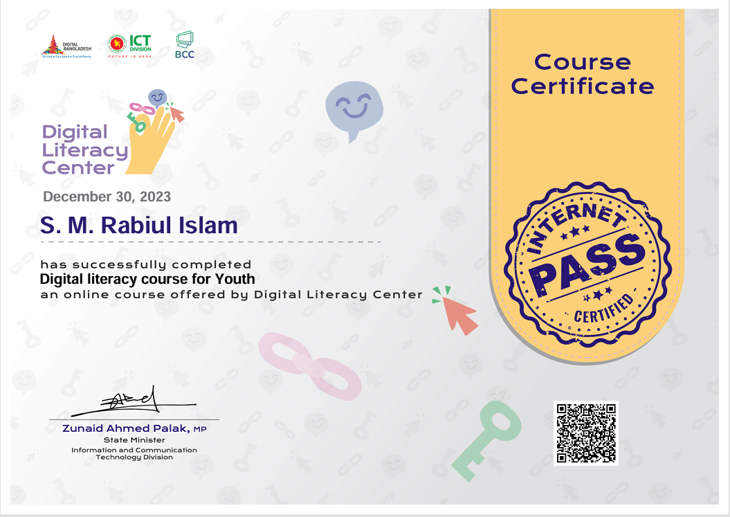 Certificate 3